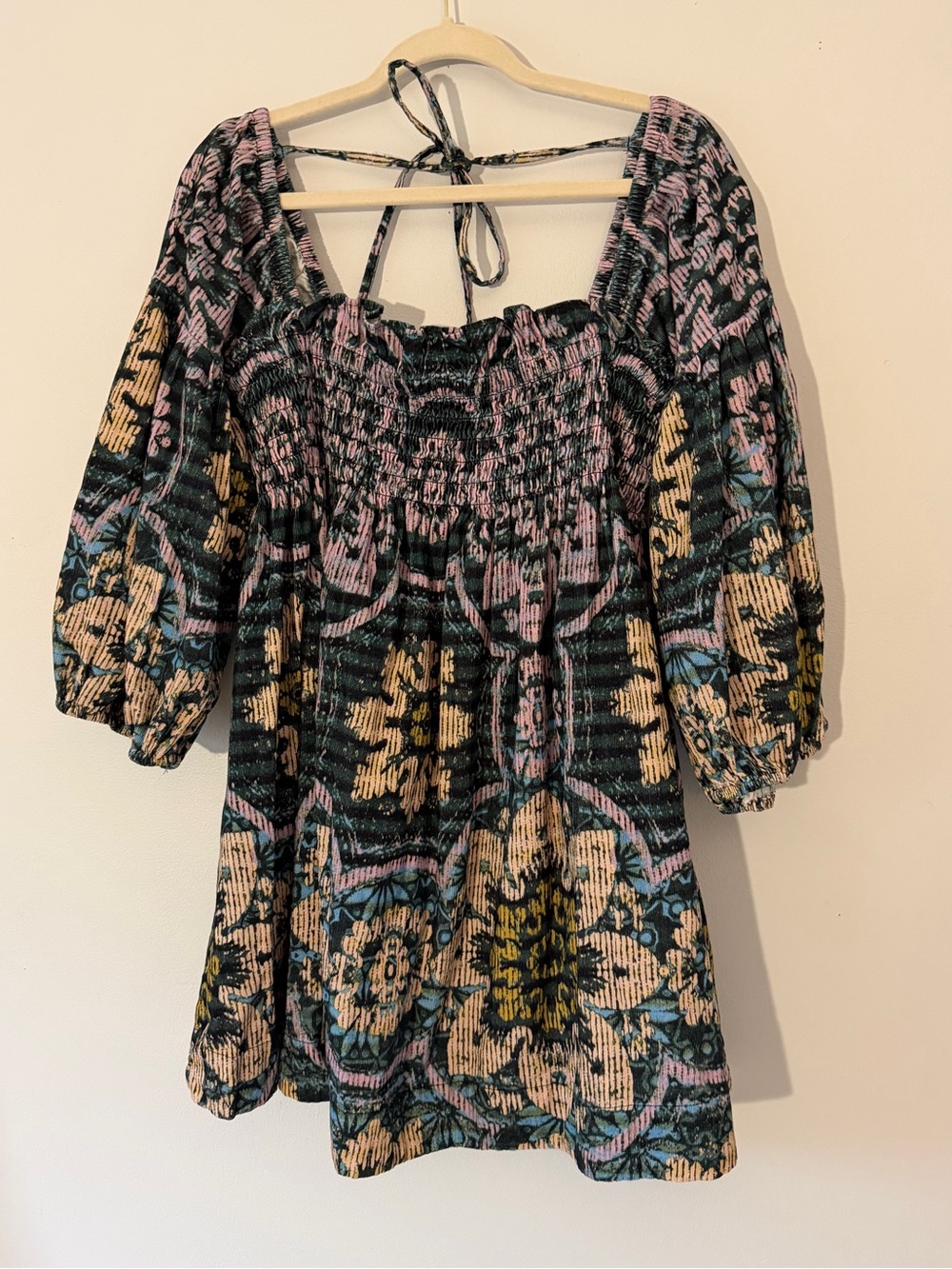 Free People Clara corduroy dress